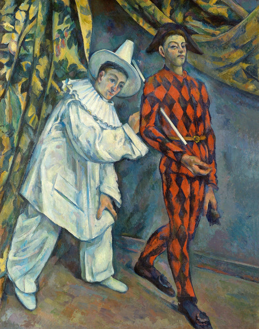 Pierrot et Harlequin - Paul Cézanne