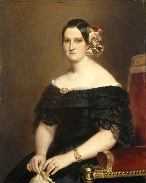 Marie-Christine de Bourbon-Siciles, Reine d'Espagne - Franz Xaver Winterhalter