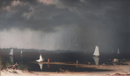 Heade, Thunder Storm sur la baie de Narragansett, 1868 - Martin Johnson Heade