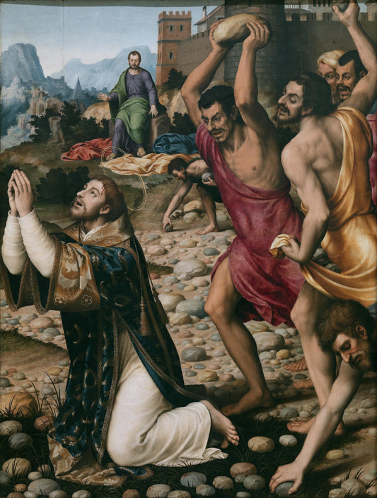 Le martyre de saint Étienne - Vicente Juan Masip