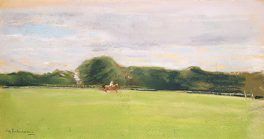 Le terrain de polo de Jenischs Parc, 1902 - Max Liebermann