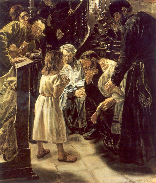 Jésus de douze ans au temple, 1879 - Max Liebermann