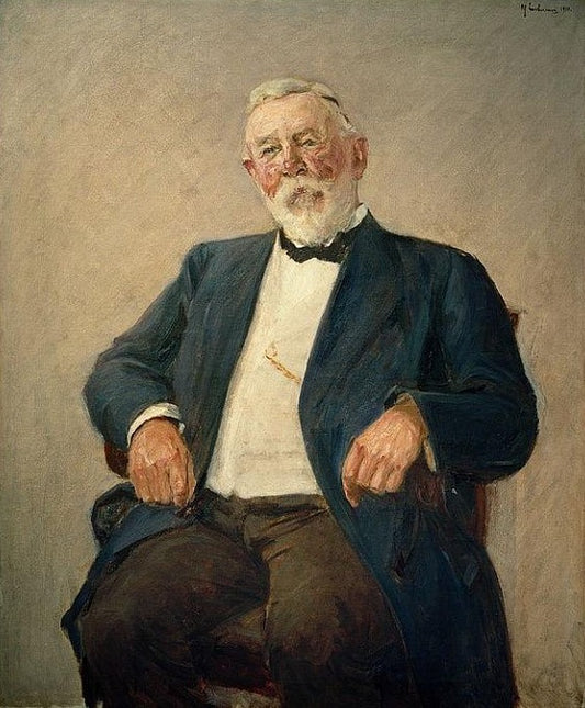 Portrait de l'architecte Friedrich Kuhnt - Max Liebermann