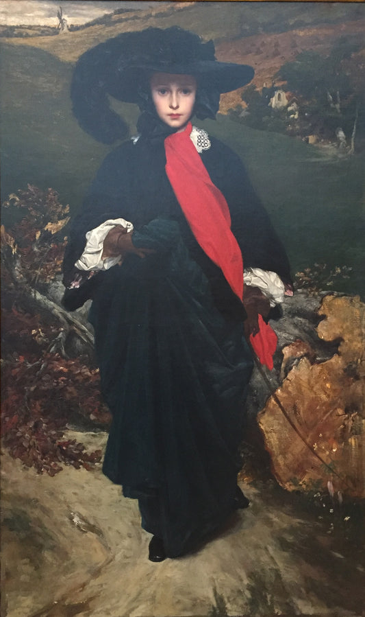 Portrait de May Sartoris - Frederic Leighton