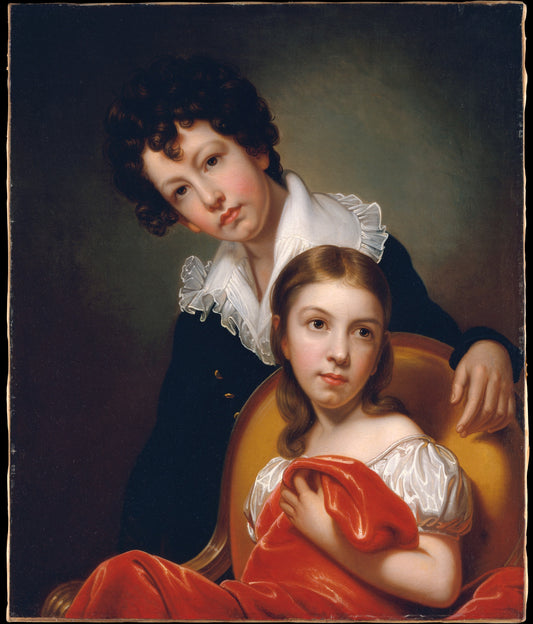 Michael Angelo et Emma Clara Peale, 1826 - Rembrandt Peale