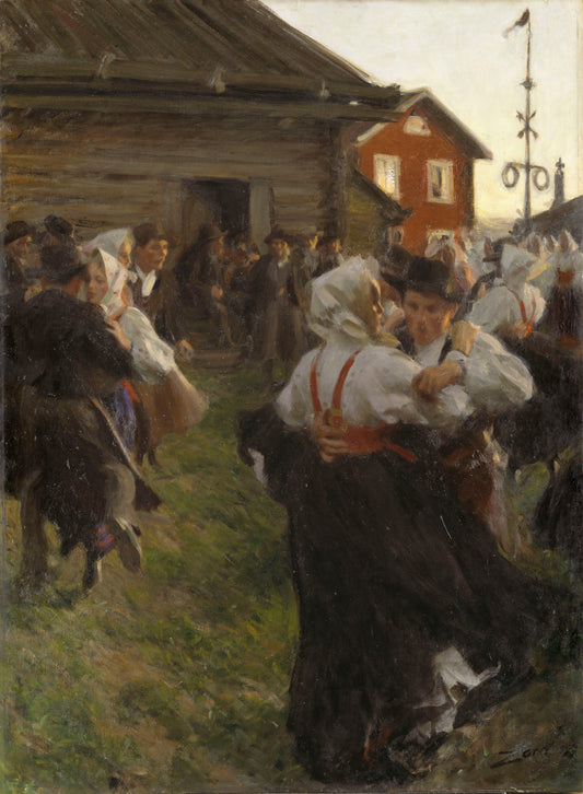 Danse du milieu de l'été, 1897 - Anders Zorn