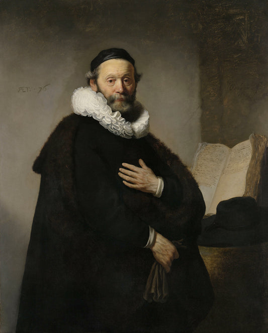 Portrait du ministre remonstrant Johannes Wtenbogaert - Rembrandt van Rijn