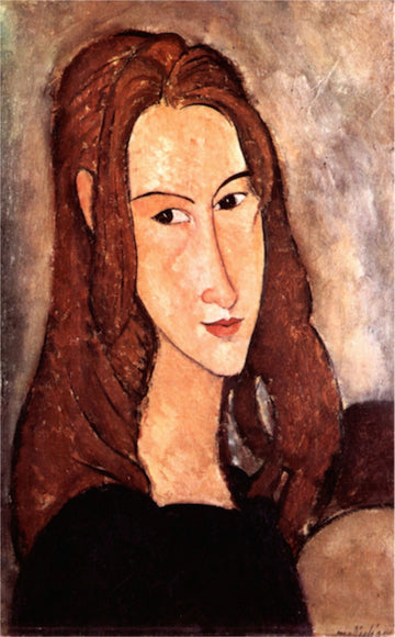 Tête de Jeanne Hébuterne vers la droite - Amadeo Modigliani