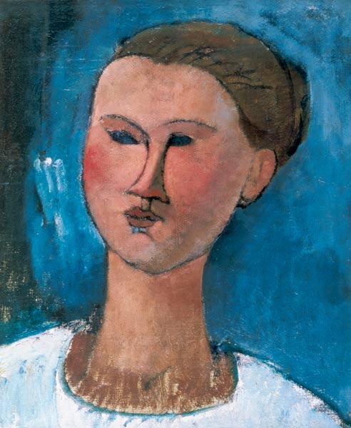 Portrait d'une femme jeune - Amadeo Modigliani