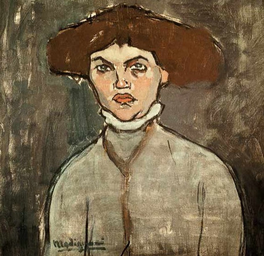 Portrait d'une jeune femme - Amedeo Modigliani
