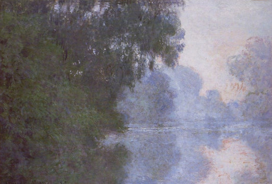 Matinée sur la Seine, effet de brume - Claude Monet