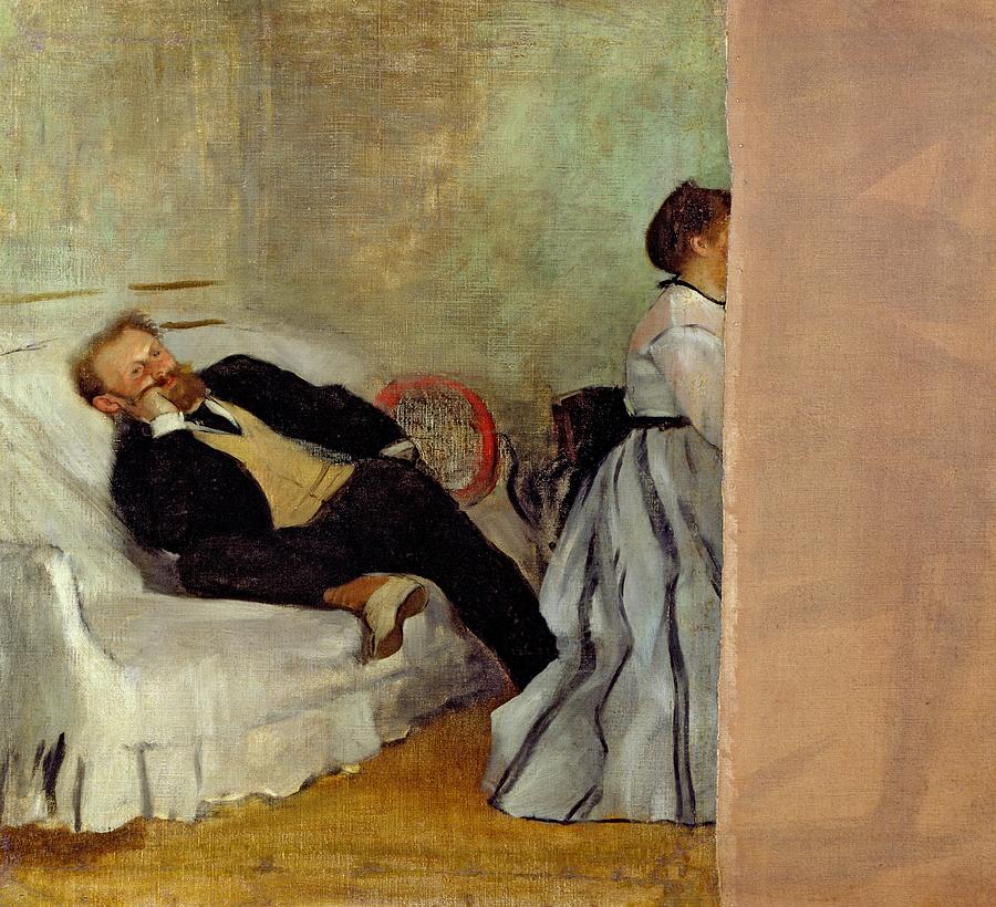 Édouard Manet et sa femme - Edgar Degas