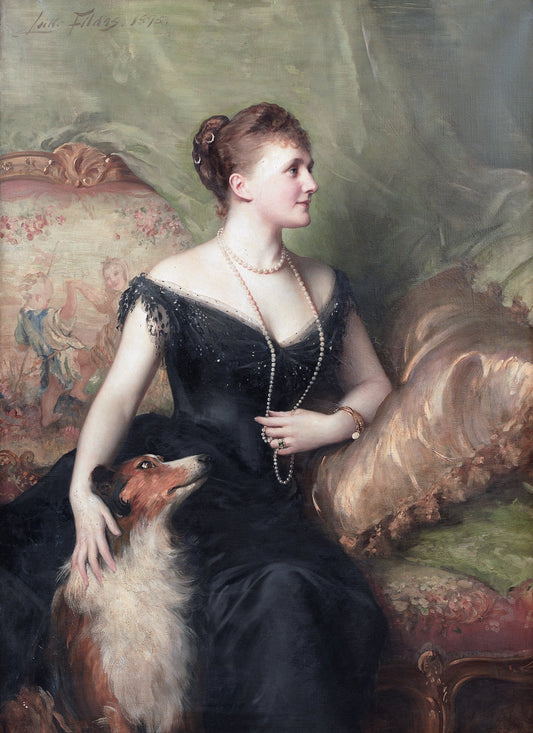 Madame Arthur James - Luke Fildes