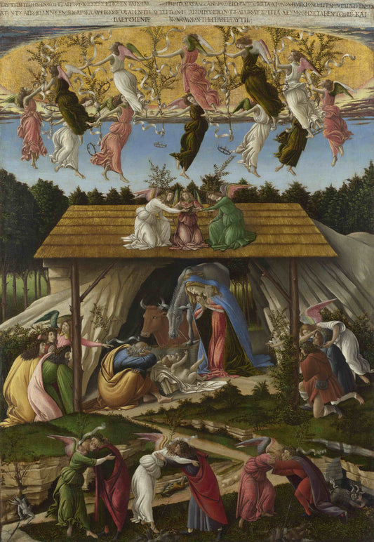 Nativité mystique (et détail 22824) - Sandro Botticelli