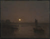 Moonlight une étude à Millbank - William Turner