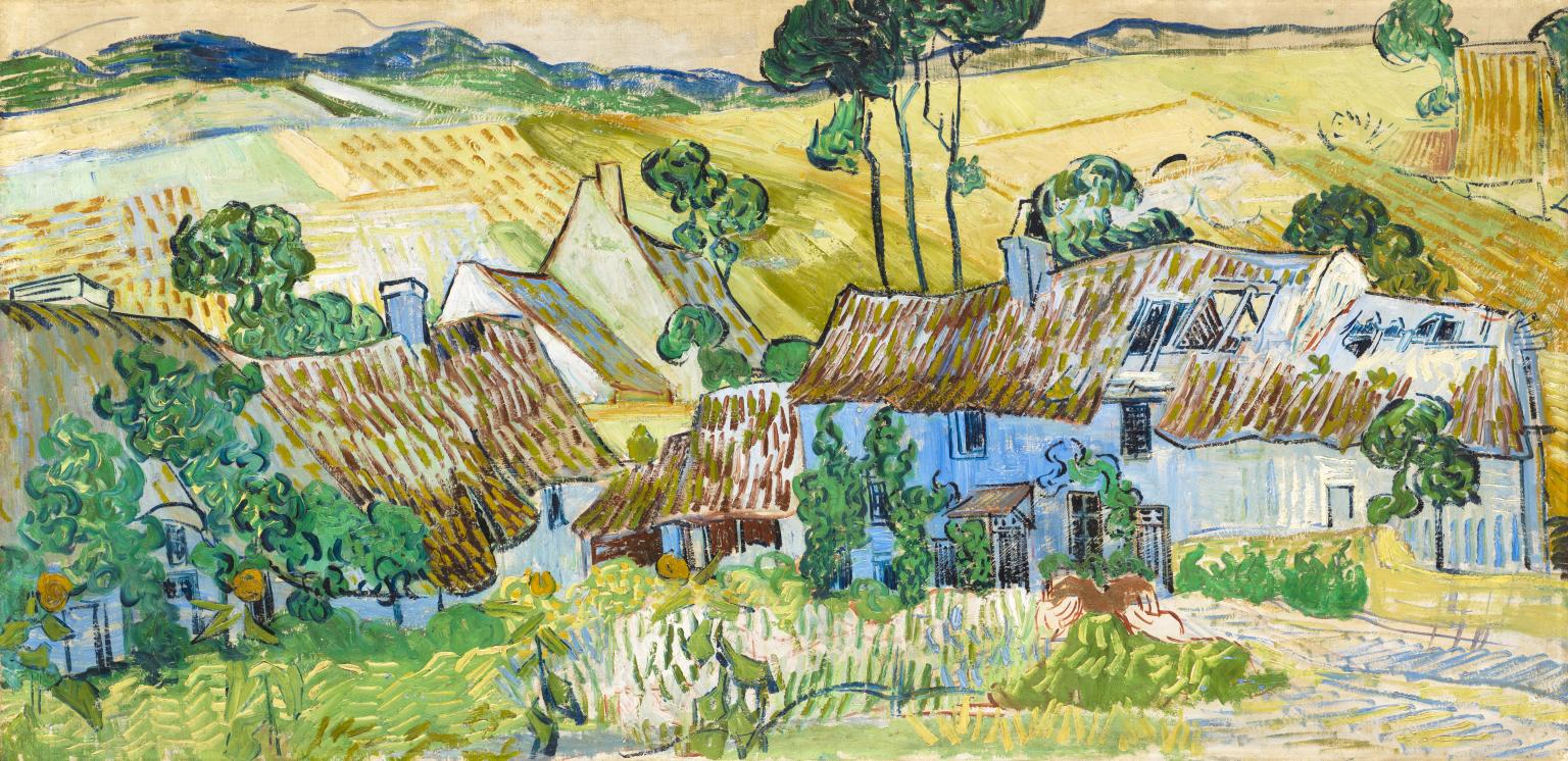 Fermes près d'Auvers - Van Gogh