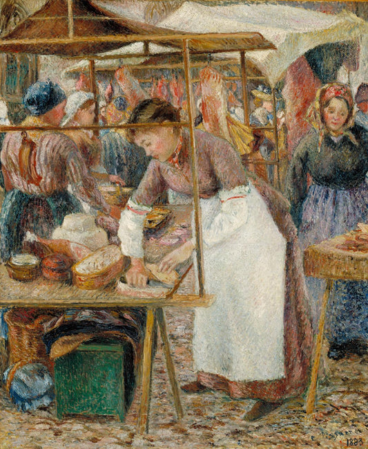 La femme de boucher - Camille Pissarro