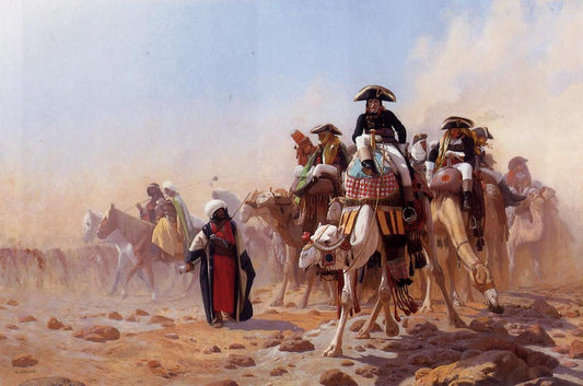Napoléon pendant sa campagne en Égypte - Jean-Léon Gérôme