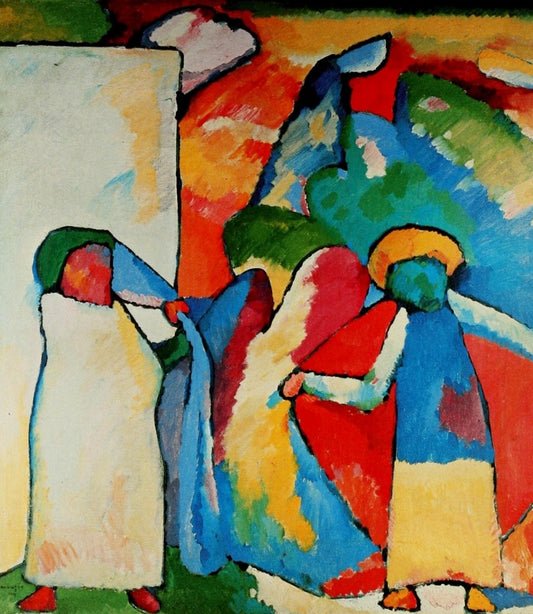 Improvisation 6 africaine - Vassily Kandinsky
