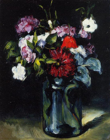 Fleurs dans un vase - Paul Cézanne
