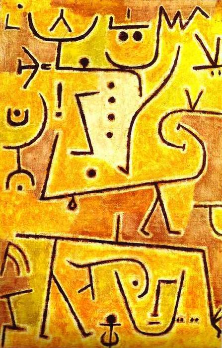 Gilet rouge - Paul Klee