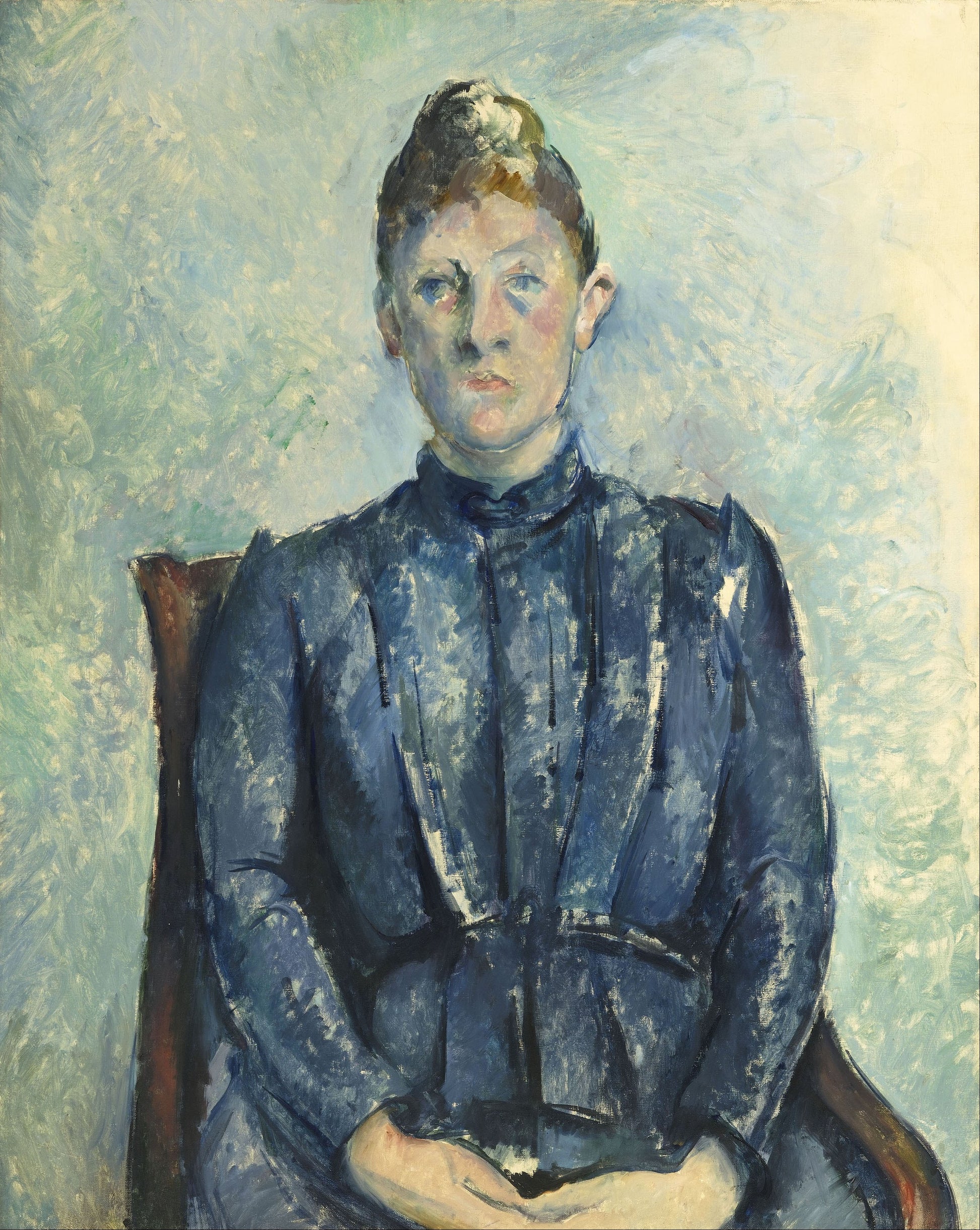 Madame Cézanne de Paul Cézanne
