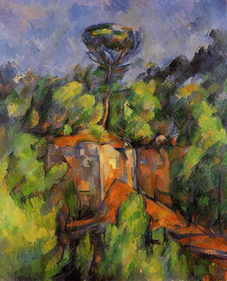 Carrière de Bibemus - Paul Cézanne