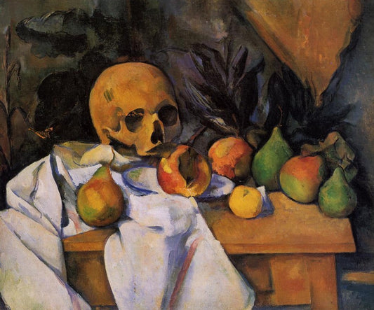 Nature morte au crâne - Paul Cézanne
