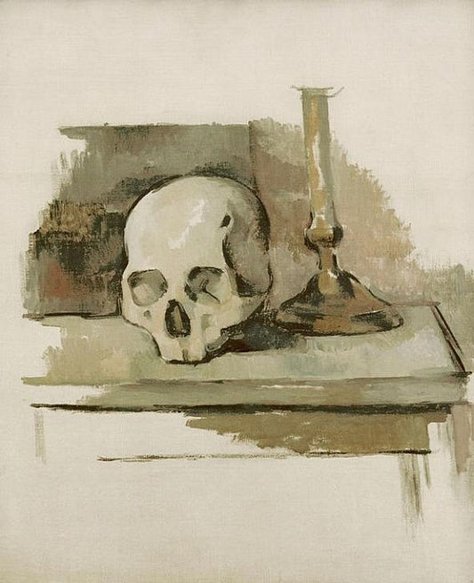 Nature morte avec crâne - Paul Cézanne
