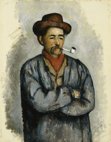 L'homme à la pipe - Paul Cézanne
