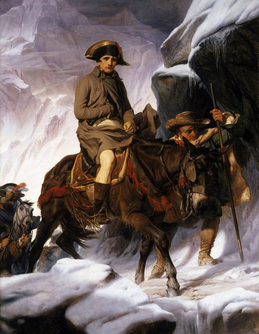 Napoléon traversant les Alpes - Paul Delaroche