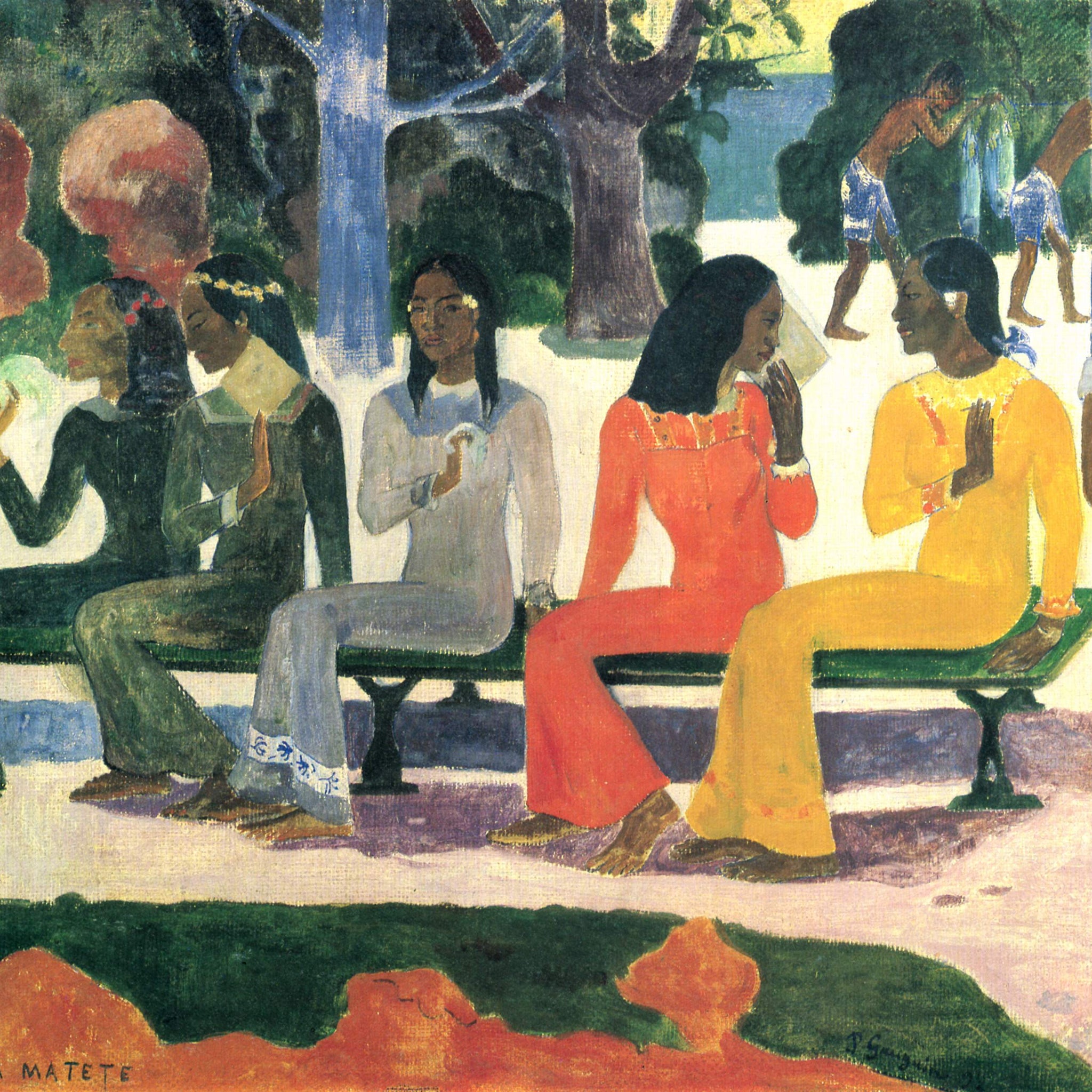 Ta matete - Paul Gauguin