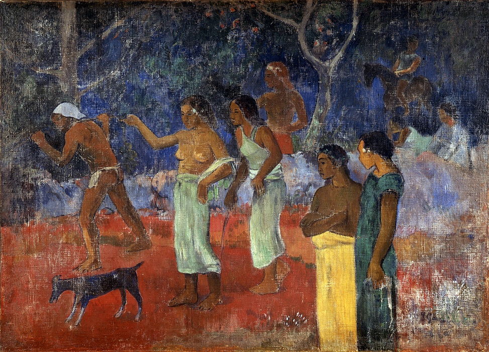 Scènes de la vie tahitienne - Paul Gauguin