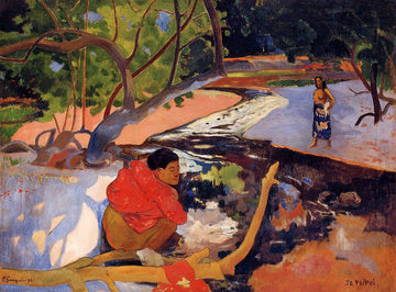 Te Poipoi (matin) - Paul Gauguin