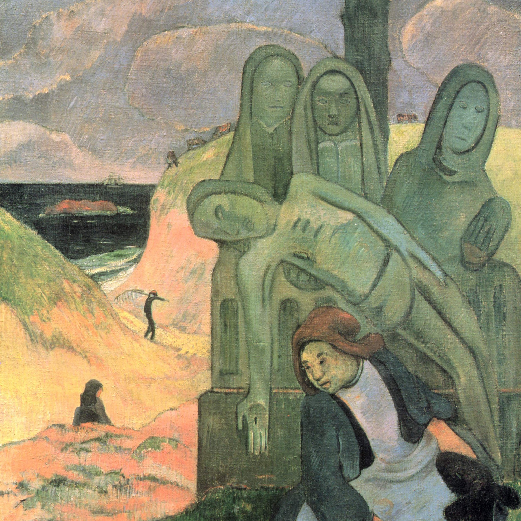 Le christ vert - Paul Gauguin