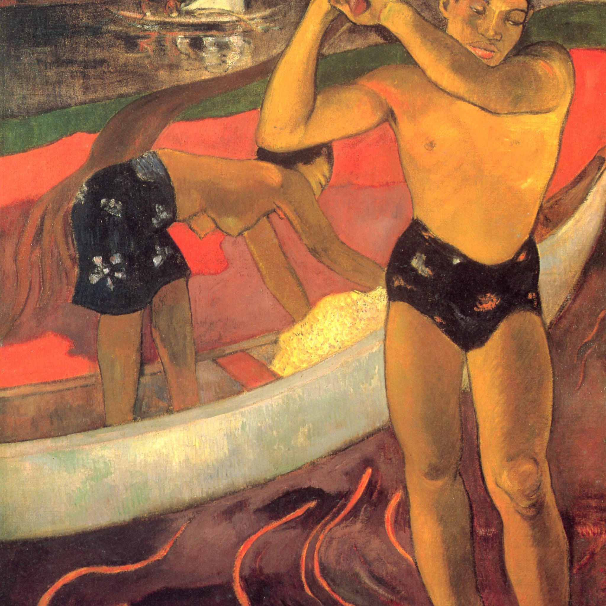 L'Homme à la hache - Paul Gauguin