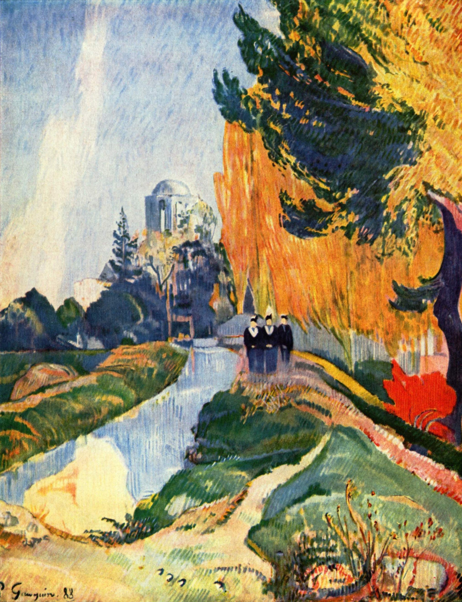 Les Alyscamps - Paul Gauguin