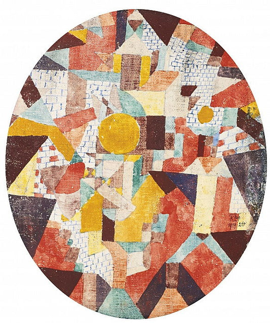 Pleine lune entre les murs - Paul Klee