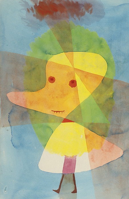 Petit fantôme de jardin - Paul Klee