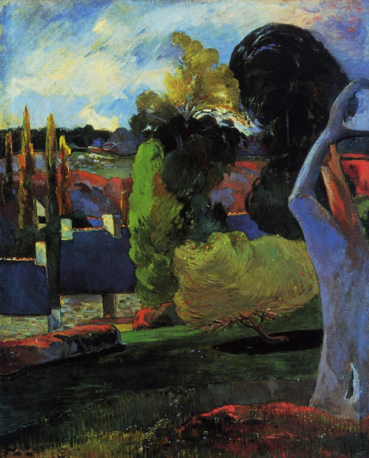 Ferme en Bretagne - Paul Gauguin