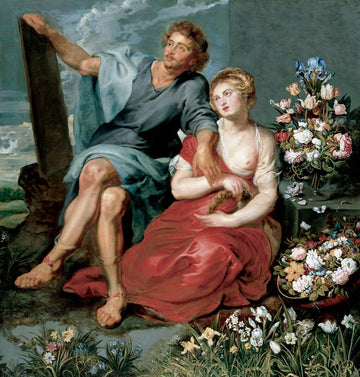 Pausias et Glycère - Peter Paul Rubens