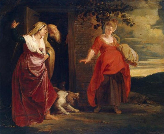 Hagar quitte la maison d'Abraham - Peter Paul Rubens