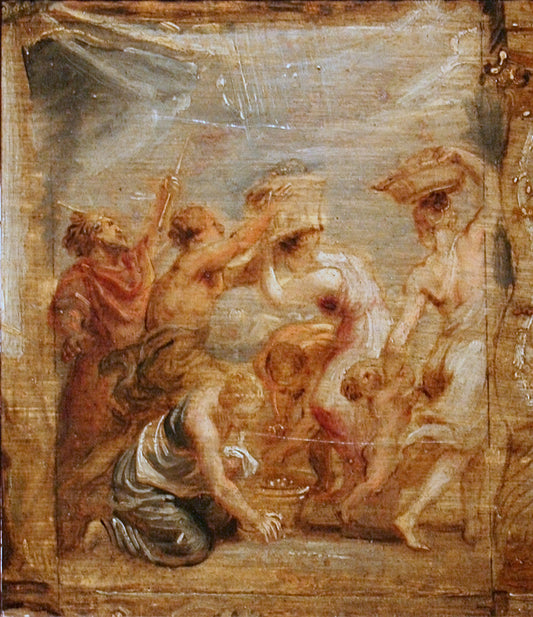 Les Israélites recueillent la manne - Peter Paul Rubens