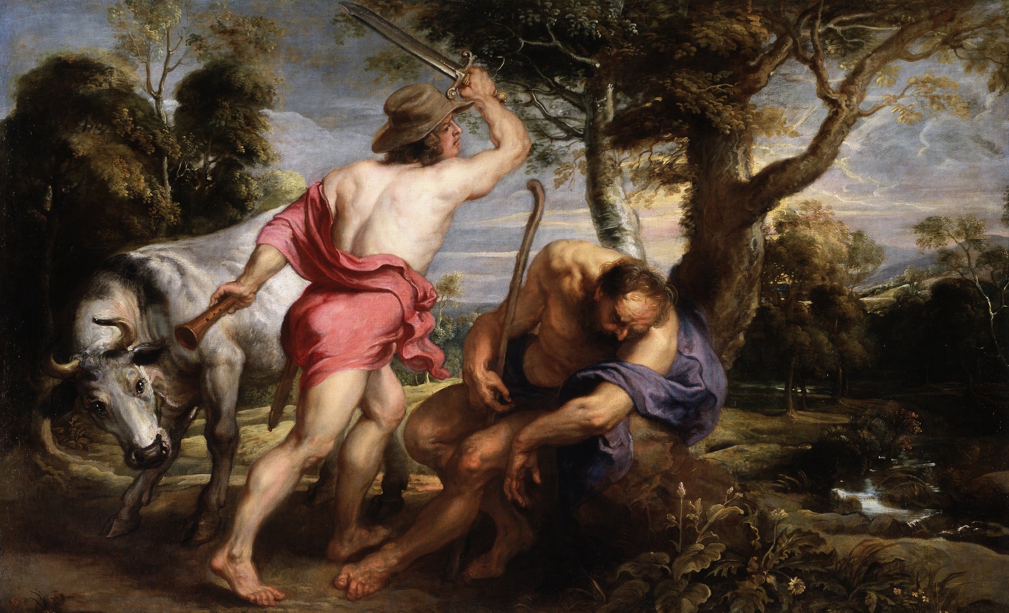 Mercure et Argos de Peter Paul Rubens