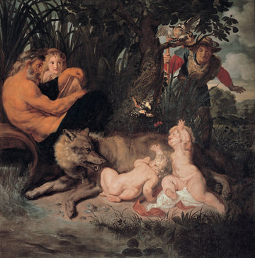 La découverte de Romulus et Remus - Peter Paul Rubens