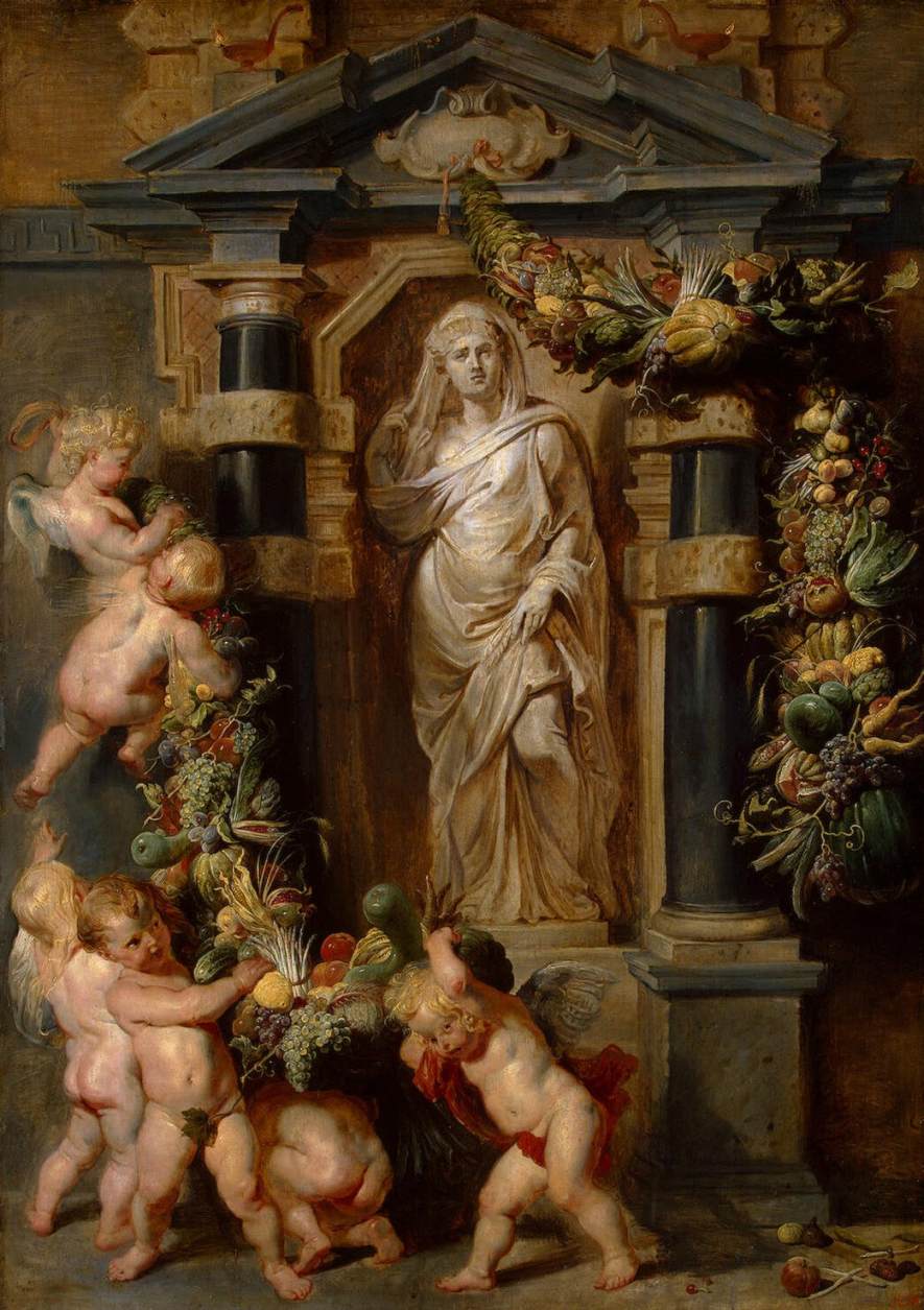 La statue de Cérès - Peter Paul Rubens