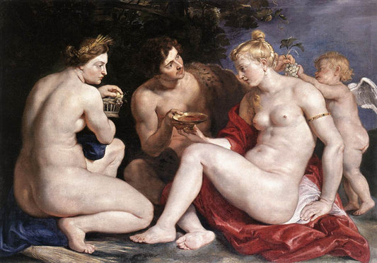 Vénus, Cupidon, Bacchus et Cérès - Peter Paul Rubens