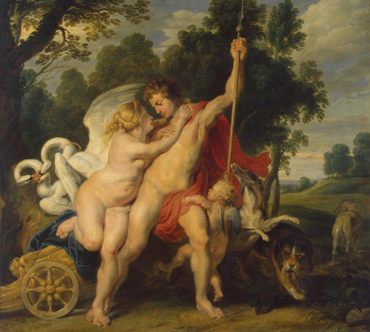 Vénus et Adonis - Peter Paul Rubens