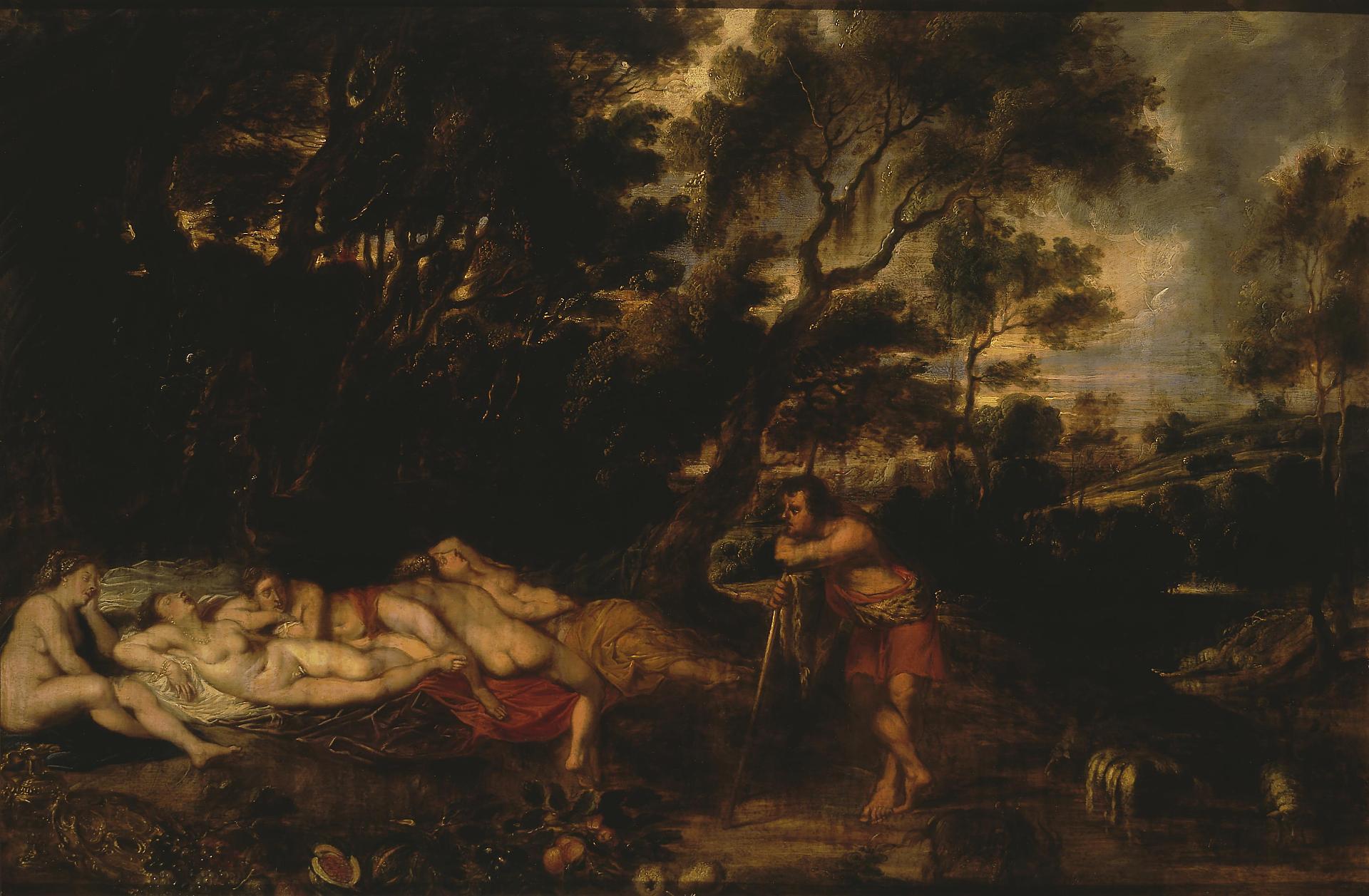 Paysage avec Cymon et Iphigénie - Peter Paul Rubens