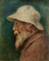 Autoportrait au chapeau blanc - Pierre-Auguste Renoir
